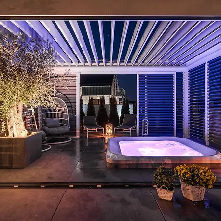 Lodge Baltic Time - Z Jacuzzi I Saunami